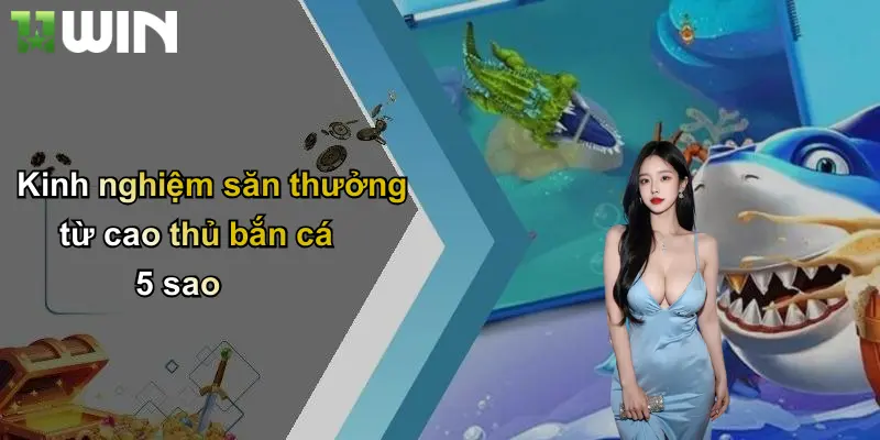 Kinh nghiệm săn thưởng từ cao thủ bắn cá 5 sao